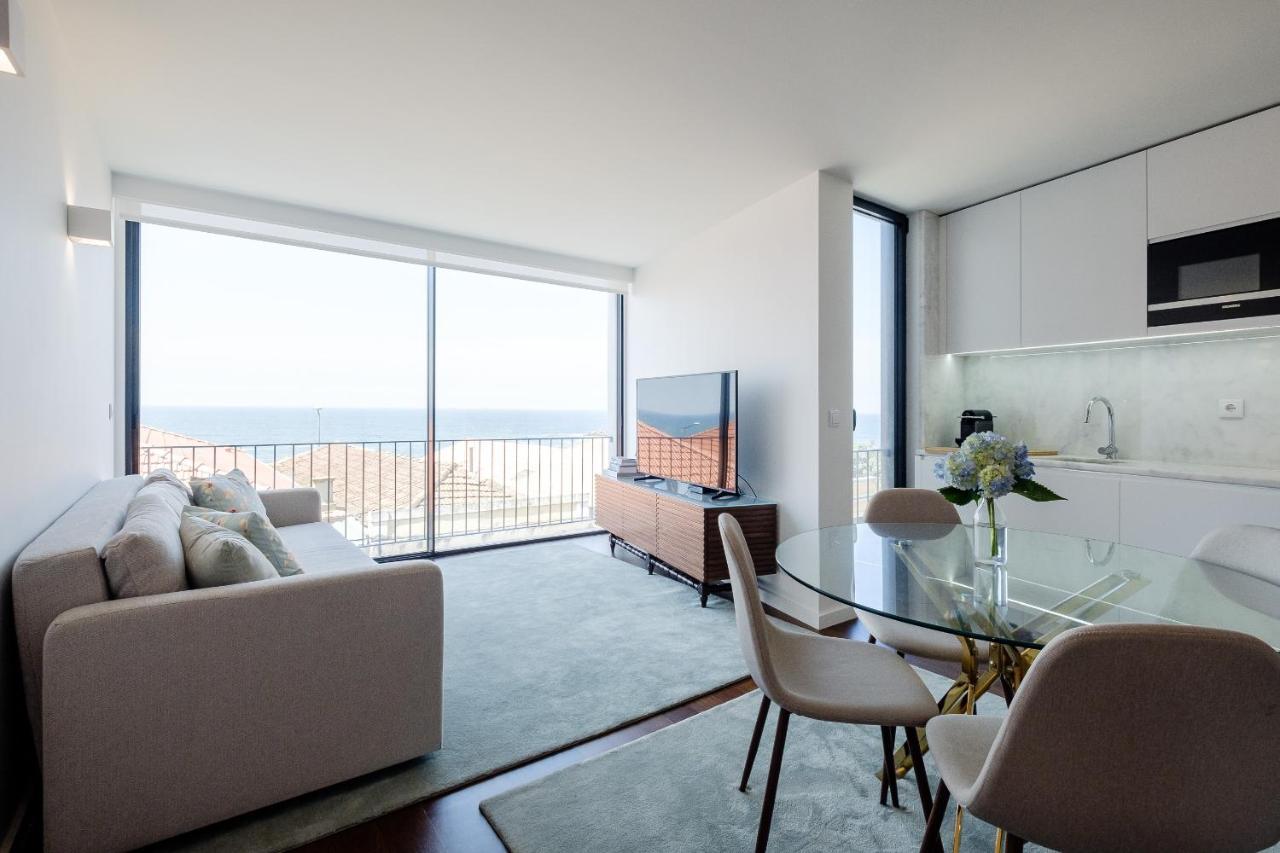 Boutique Rentals- Bliss By The Sea Apt- Ocean Views In Foz Beach Πόρτο Εξωτερικό φωτογραφία